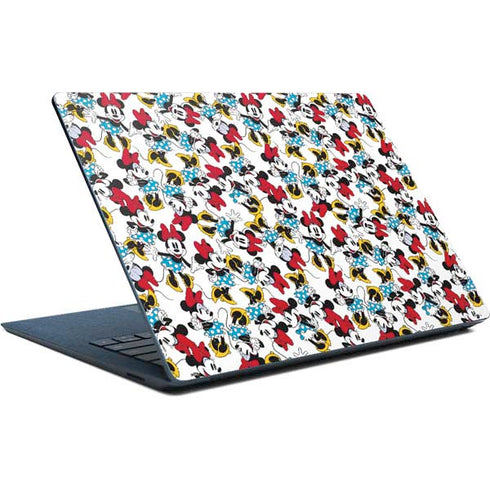 Disney Minnie Mouse Rockin Minnie Pattern Surface Laptop Skin